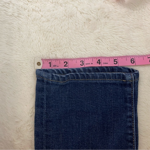 7 For All Mankind Roxanne Jeans Size 31 Blue Medium Wash Denim - Picture 9 of 9